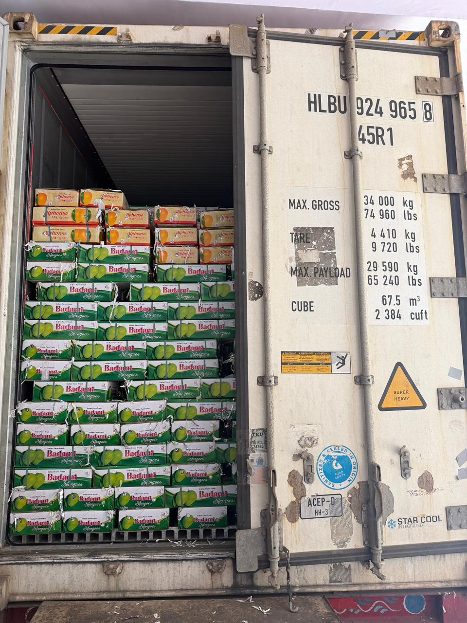 Loaded Transport Truck